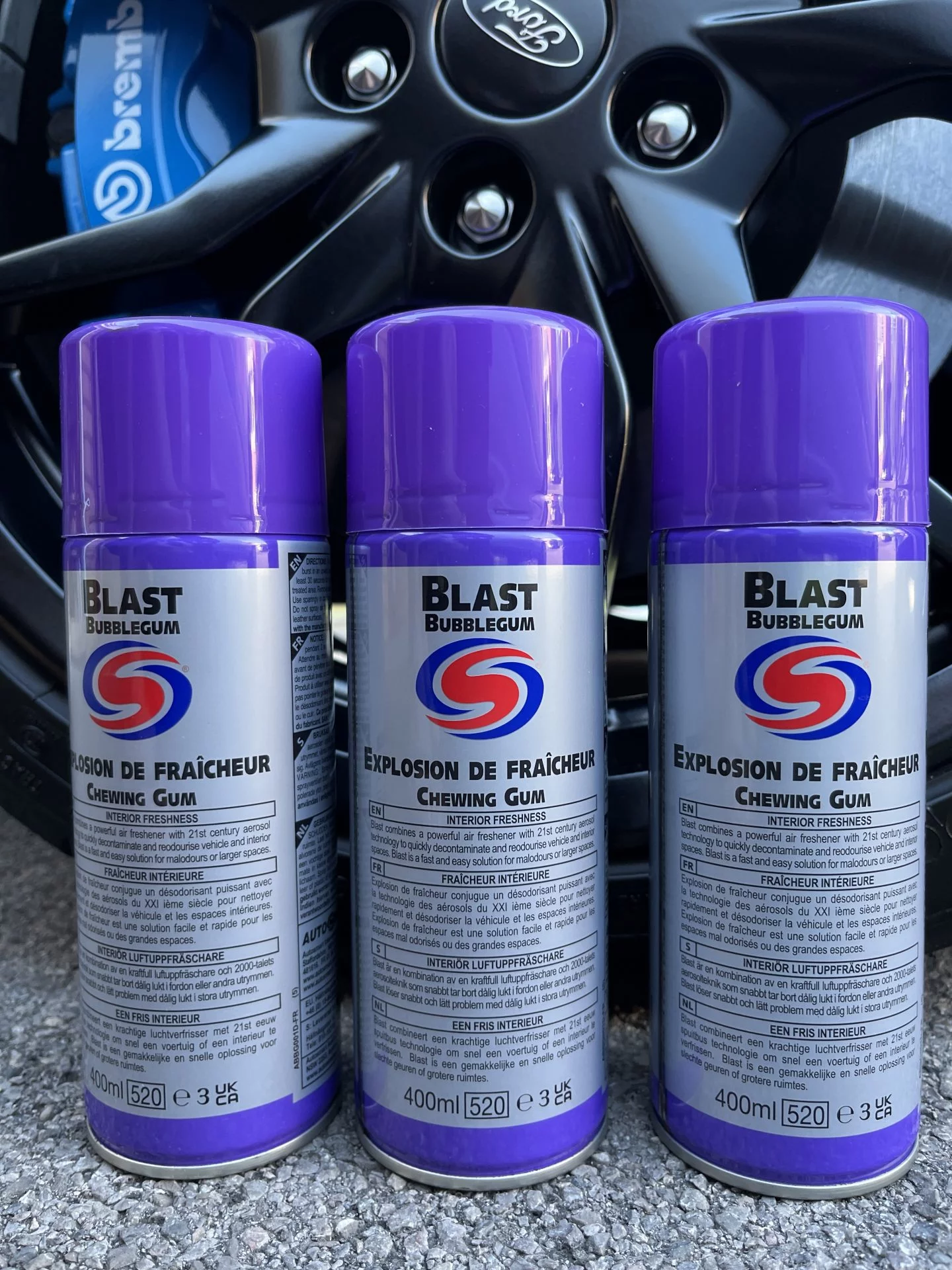 AUTOSMART BLAST BUBBLEGUM X 6
