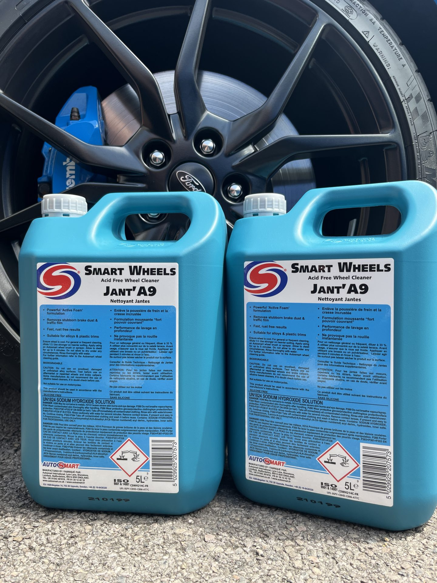AUTOSMART SMARTWHEELS 5ltr X 2 Acid Free Wheel Cleaner